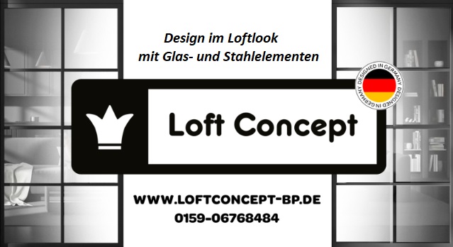 Loftconcept – Maßgefertigte Lofttüren & Raumtrenner aus Stahl und Glas